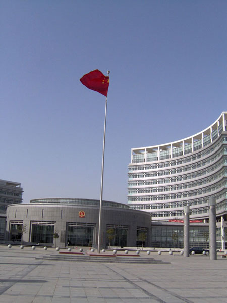 政府單位 內(nèi)置式錐形旗杆