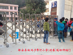 廣(guǎng)西河池市都安縣板嶺鄉(xiāng)帶河小學(xué)電動(dòng)門(mén)